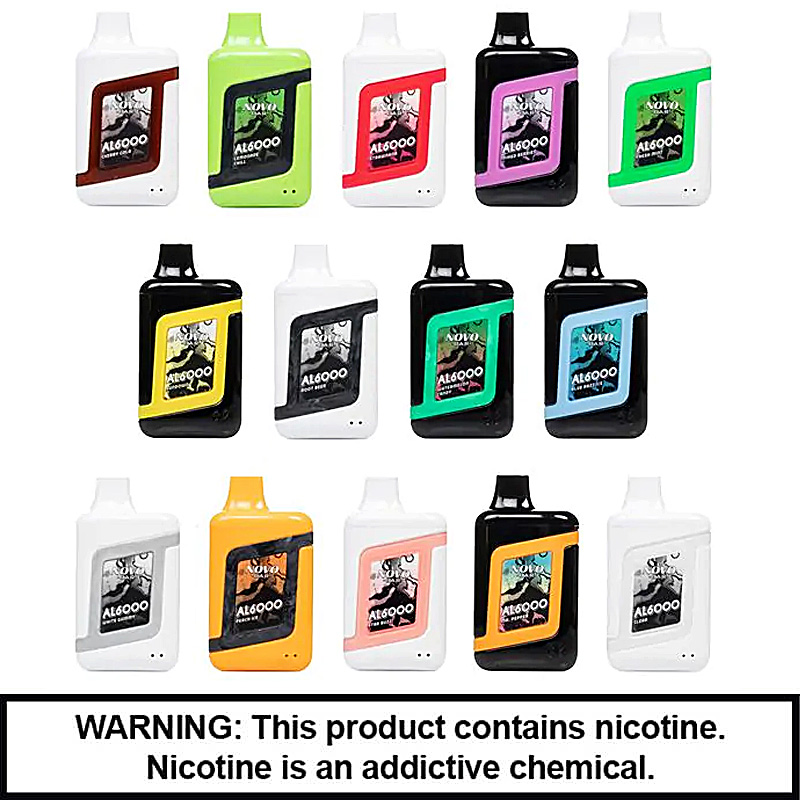 Smok Novobar Disposable | 6000 Puffs | 5% Nicotine | 10 Count Display product image